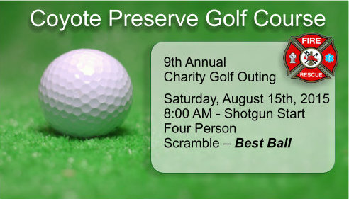 2015 Golf Outing Saturday August 15th