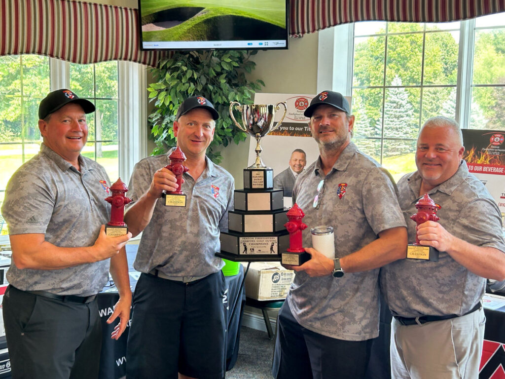 First Place Team - Fenton Firefighter Outing