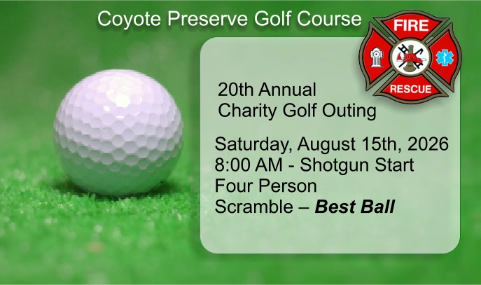 Fenton Fire Fighters 20th Golf Outing 2026